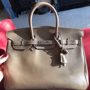 Like New! Teddy Blake 14” Caty Leather Satchel